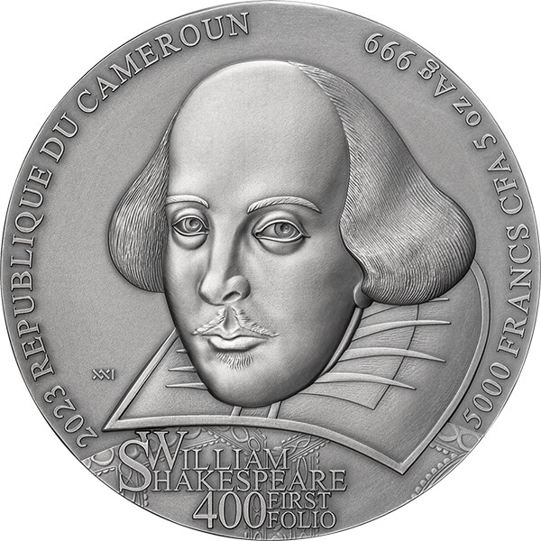 William Shakespeare — First Folio_obv_600x600 William Shakespeare — First Folio_obv_600x600