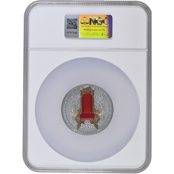 Mongol Empire MS 70 Antiqued NGC_O Mongol Empire MS 70 Antiqued NGC_O