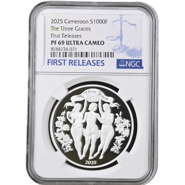 The Three Graces | Signature Selection PF 69 Ultra Cameo NGC First Releases