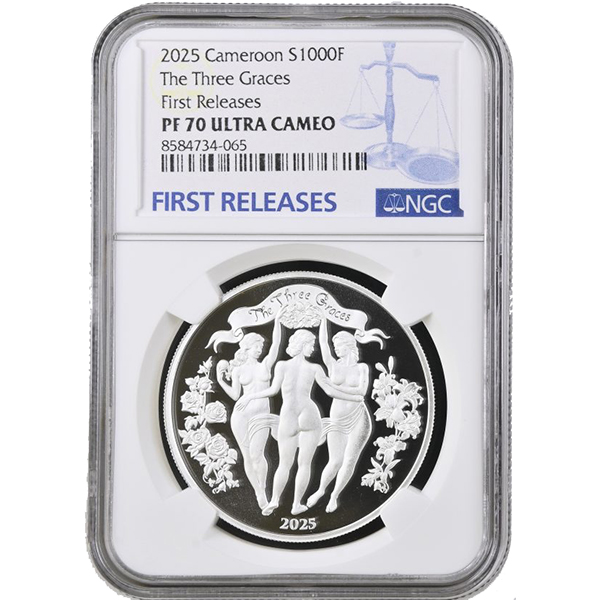 The Three Graces | Signature Selection PF 70 Ultra Cameo NGC First Releases